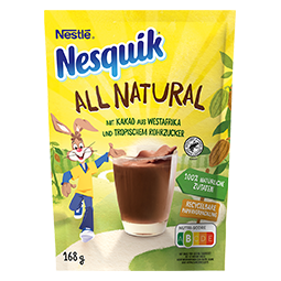 NESQUIK® All Natural kakaohaltiges Getränkepulver
