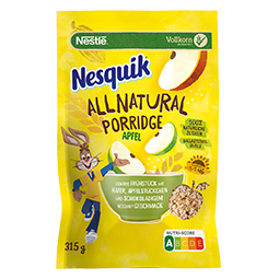 NESQUIK® All Natural Porridge Apfel