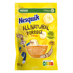 NESQUIK® All Natural Porridge Banane