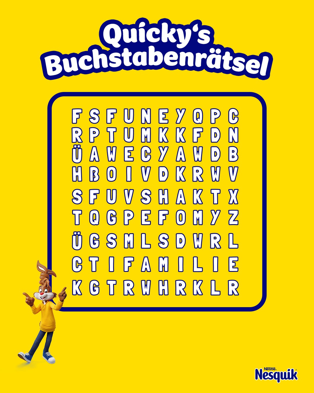 BUCHSTABENRÄTSEL BUCHSTABENRÄTSEL