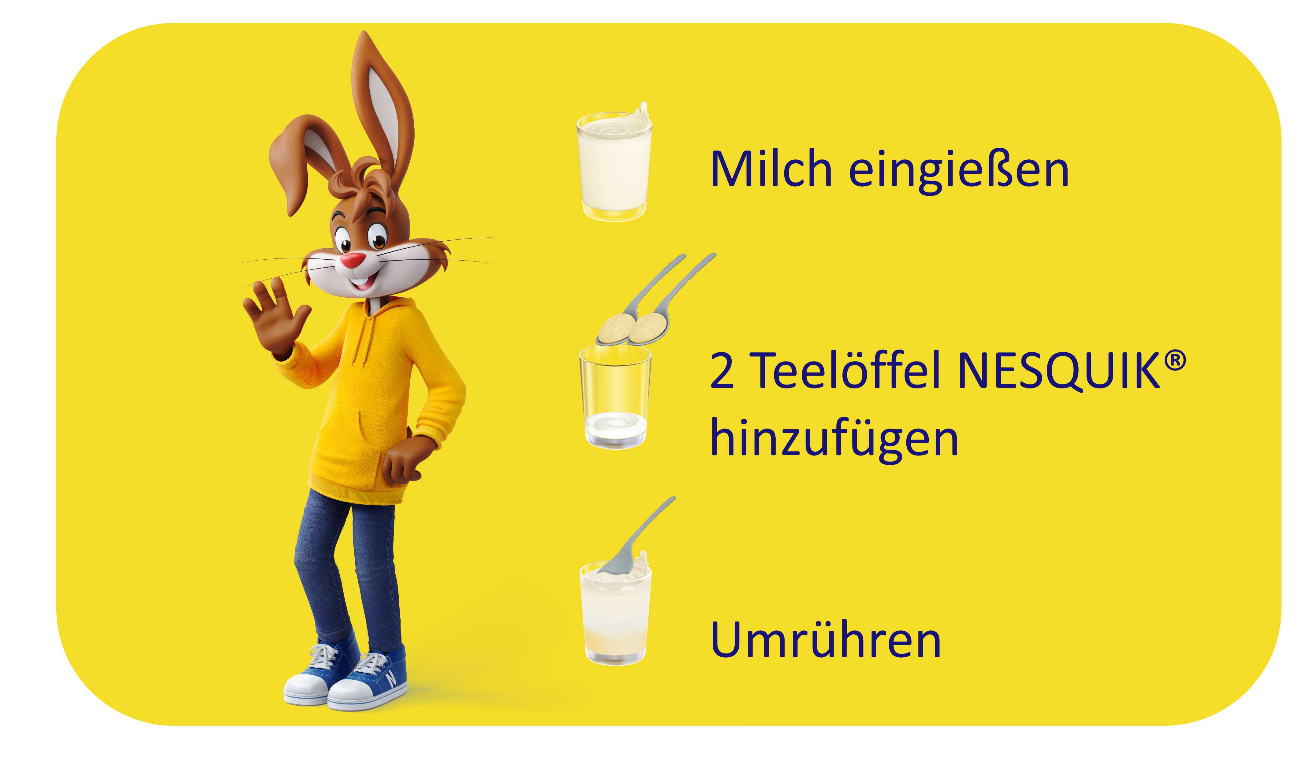 Zubereitung des Produktes