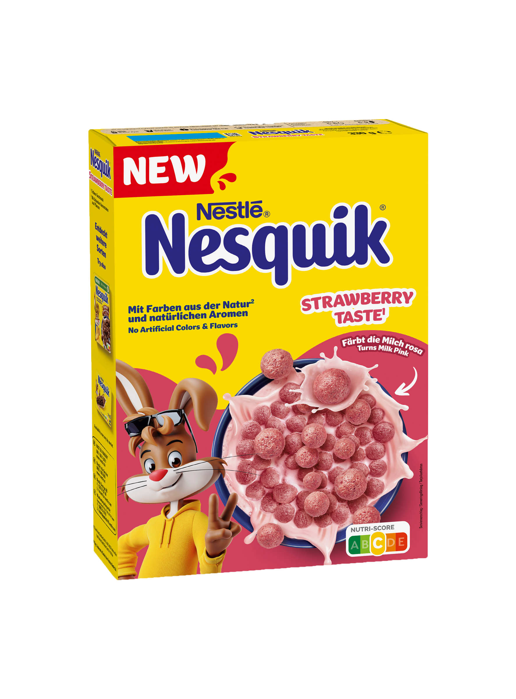 NESQUIK® Strawberry Taste Cerealien