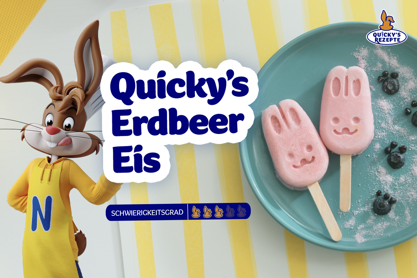 Quicky’s® Erdbeer-Eis Quicky’s® Erdbeer-Eis