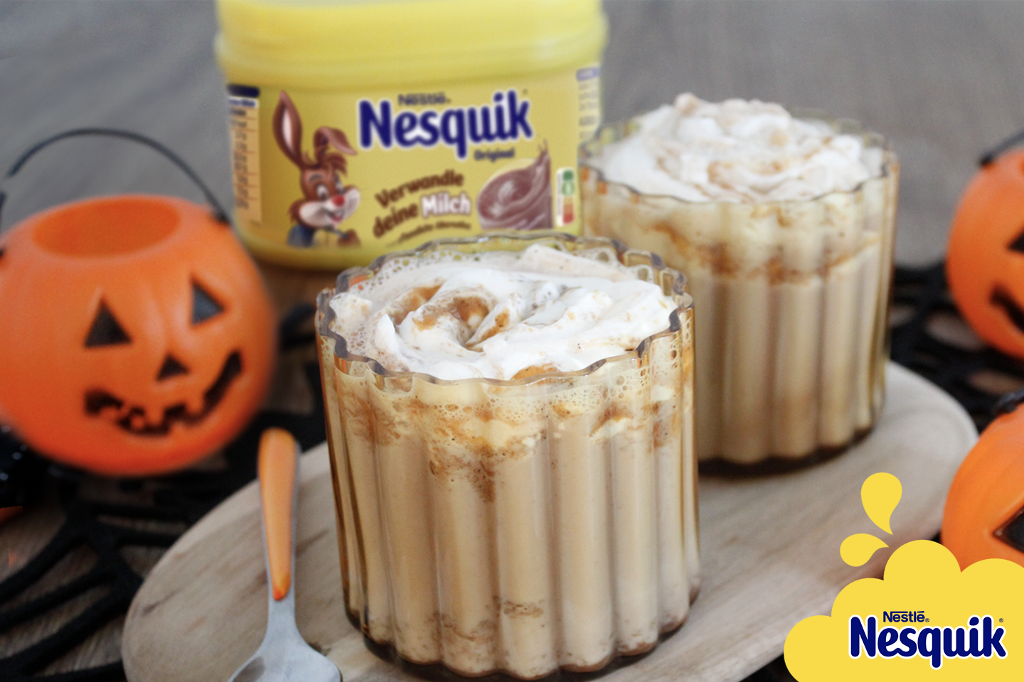 NESQUIK® Original mit Kürbispüree
