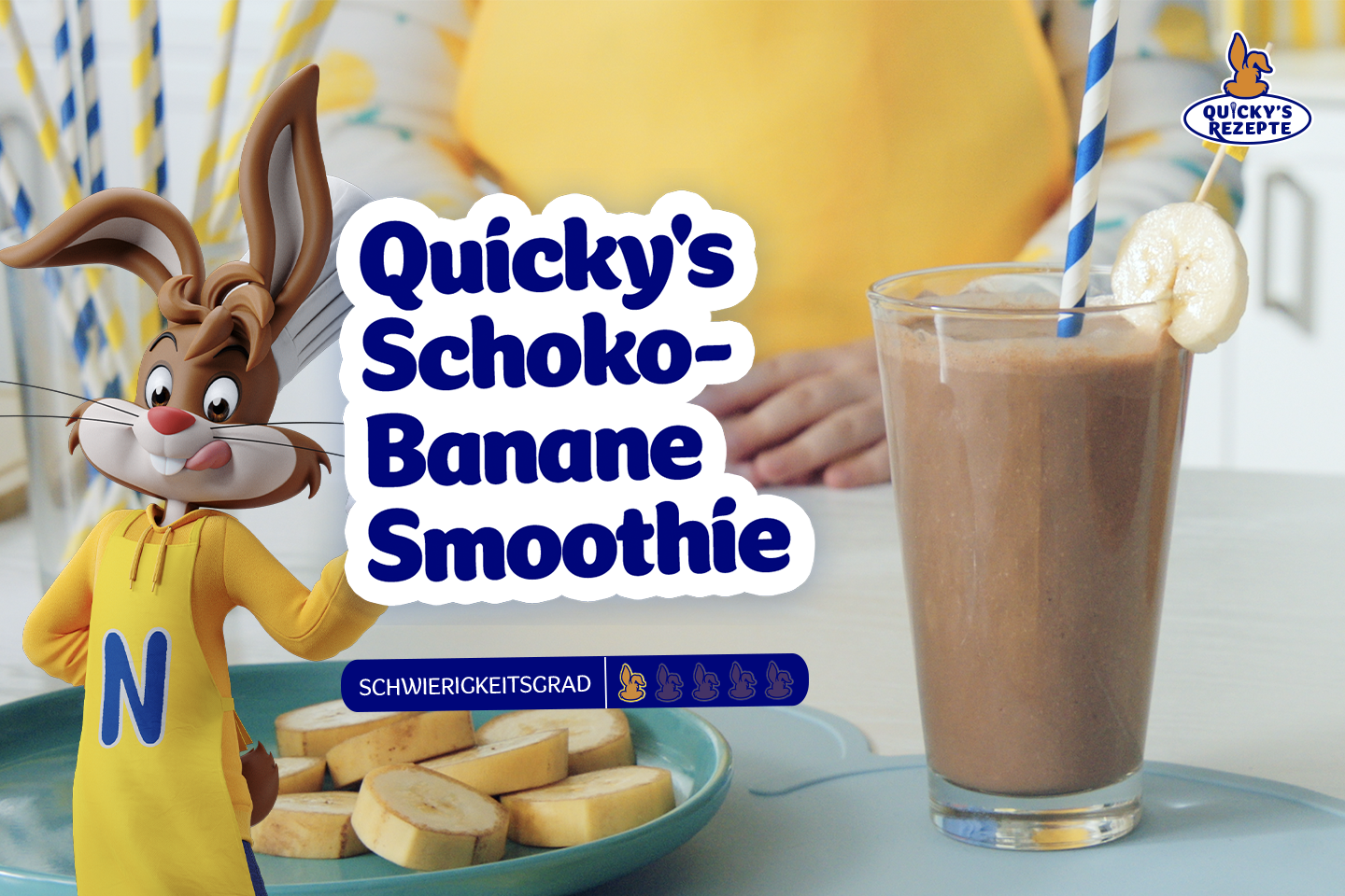 Quicky's® Schoko-Banane Smoothie Quicky's® Schoko-Banane Smoothie