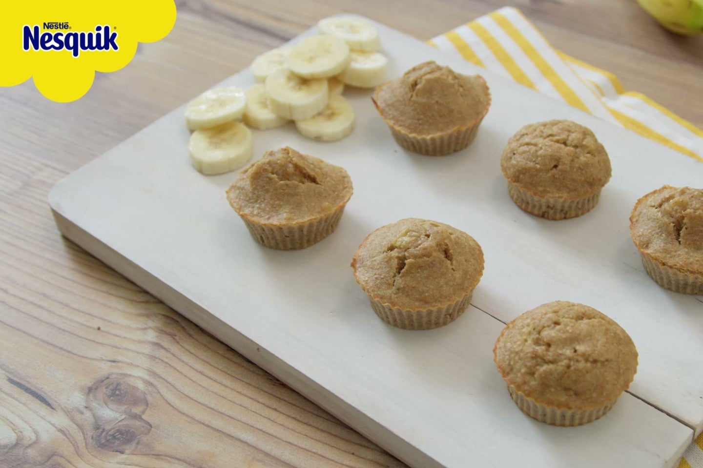 NESQUIK® Bananen Muffins NESQUIK® Bananen Muffins