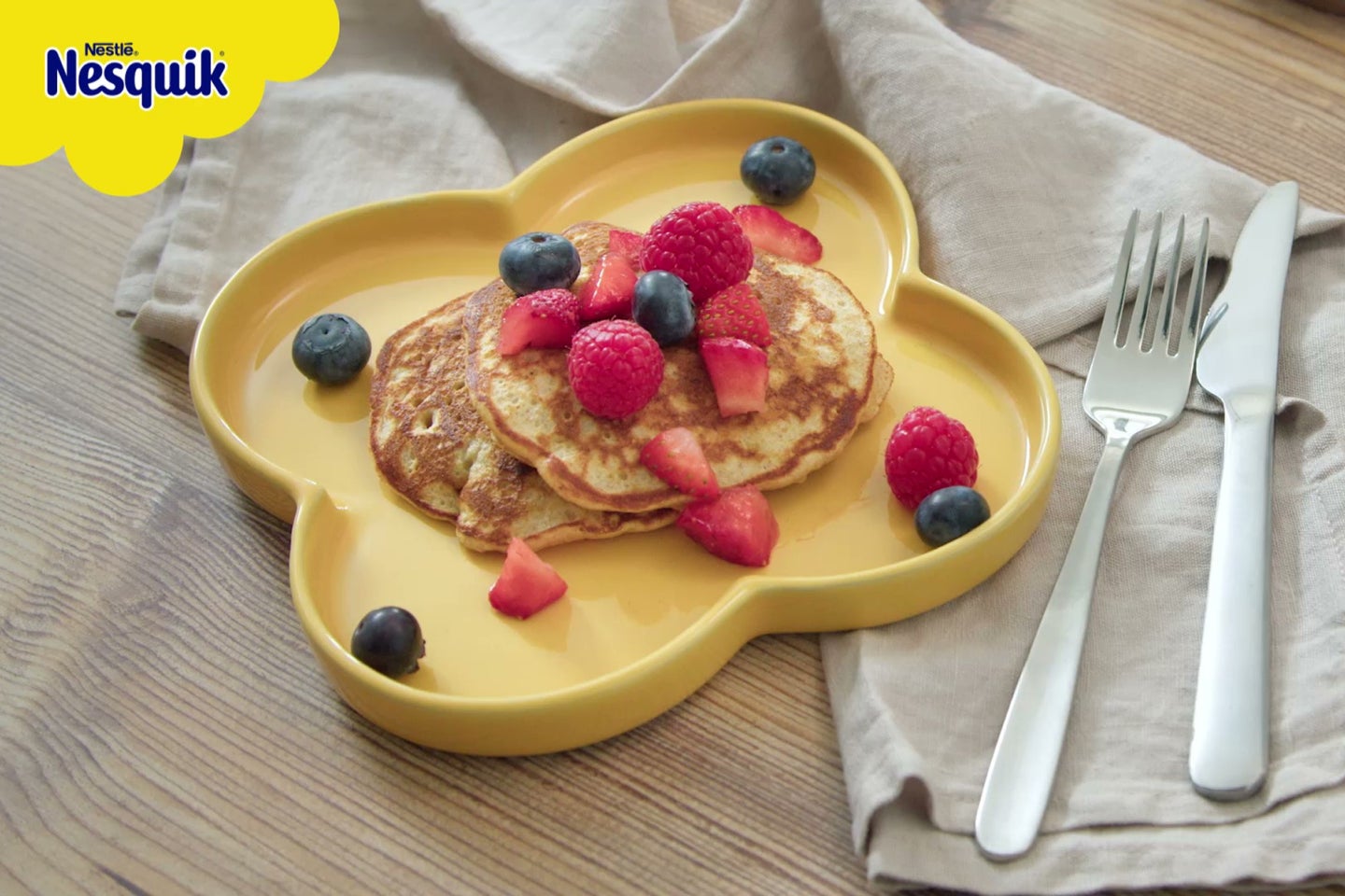 NESQUIK® Pancakes mit Bananen-Geschmack 