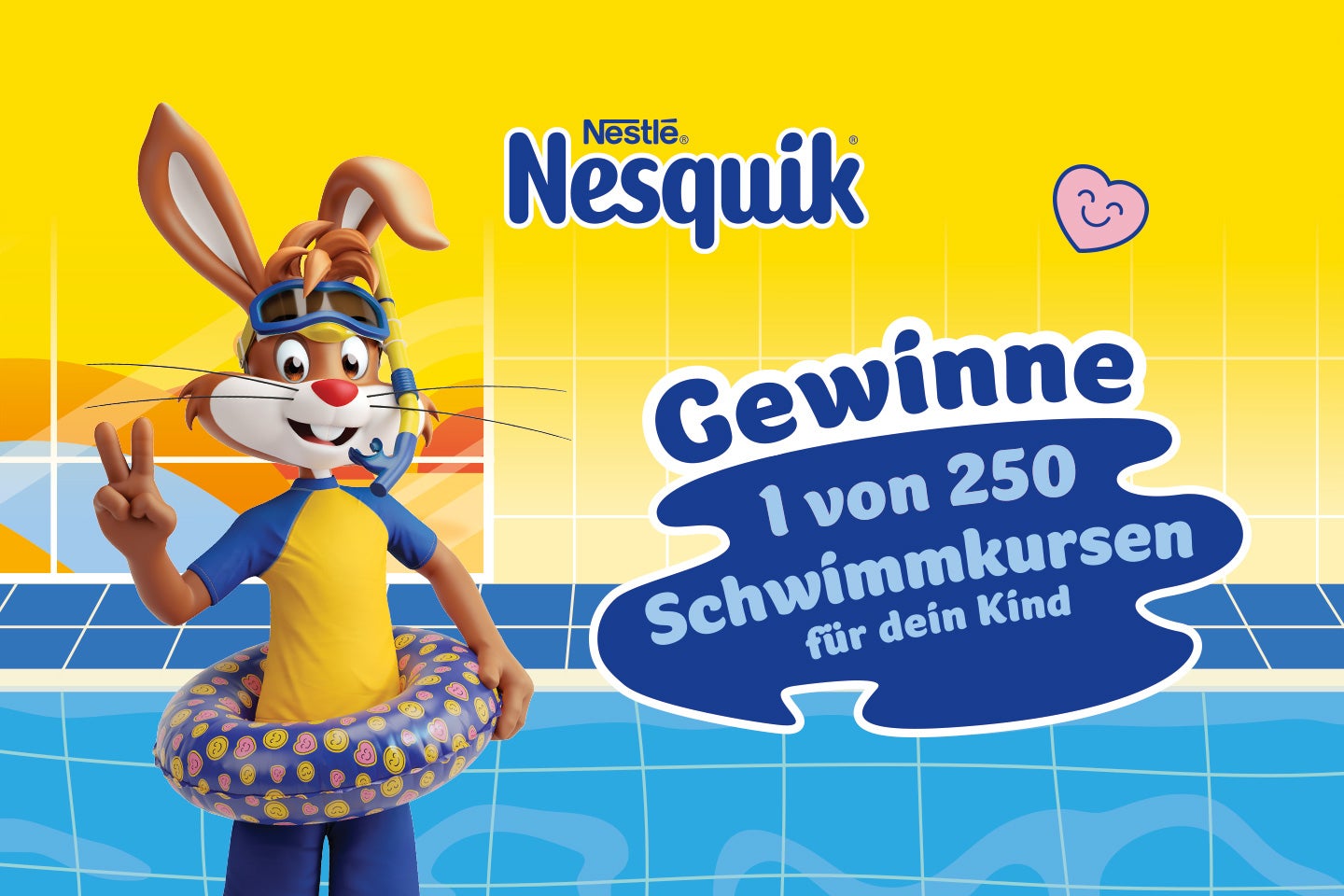 Teilnahmebedingungen für das NESQUIK®  Gewinnspiel