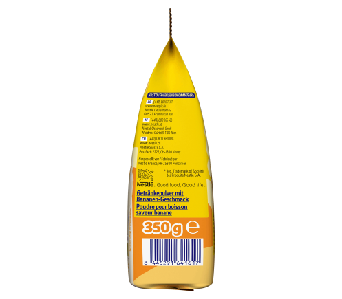 NESQUIK® MILK-MIX BANANENGESCHMACK Back