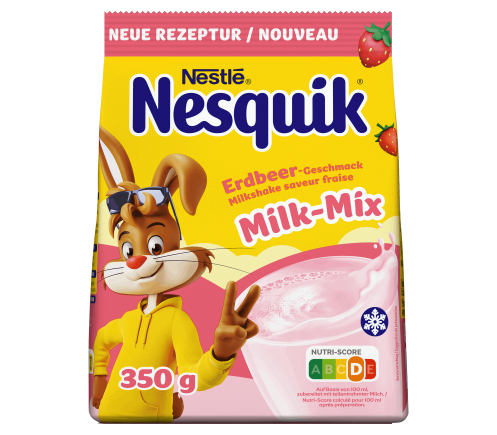 NESQUIK® Milk-Mix Erdbeergeschmack