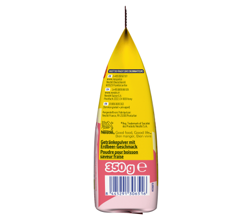 NESQUIK® Milk-Mix Erdbeergeschmack