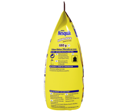 NESQUIK Kakao-Kekse Produkt Abbildung seite