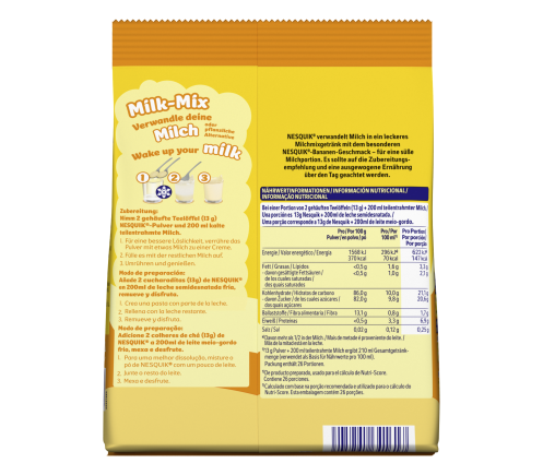 NESQUIK® MILK-MIX BANANENGESCHMACK