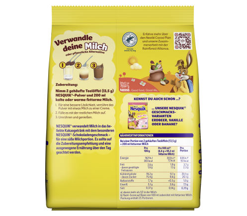 NESQUIK® kakaohaltiges Getränkepulver