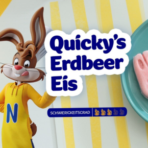 Quicky’s® Erdbeer-Eis