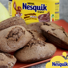 NESQUIK®-Gebäck mit Birnen