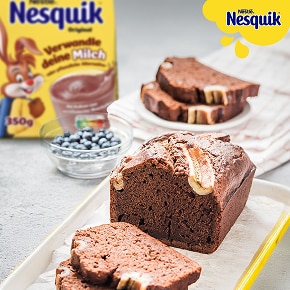 Bananenbrot mit NESQUIK® kakaohaltiges Getränkepulver